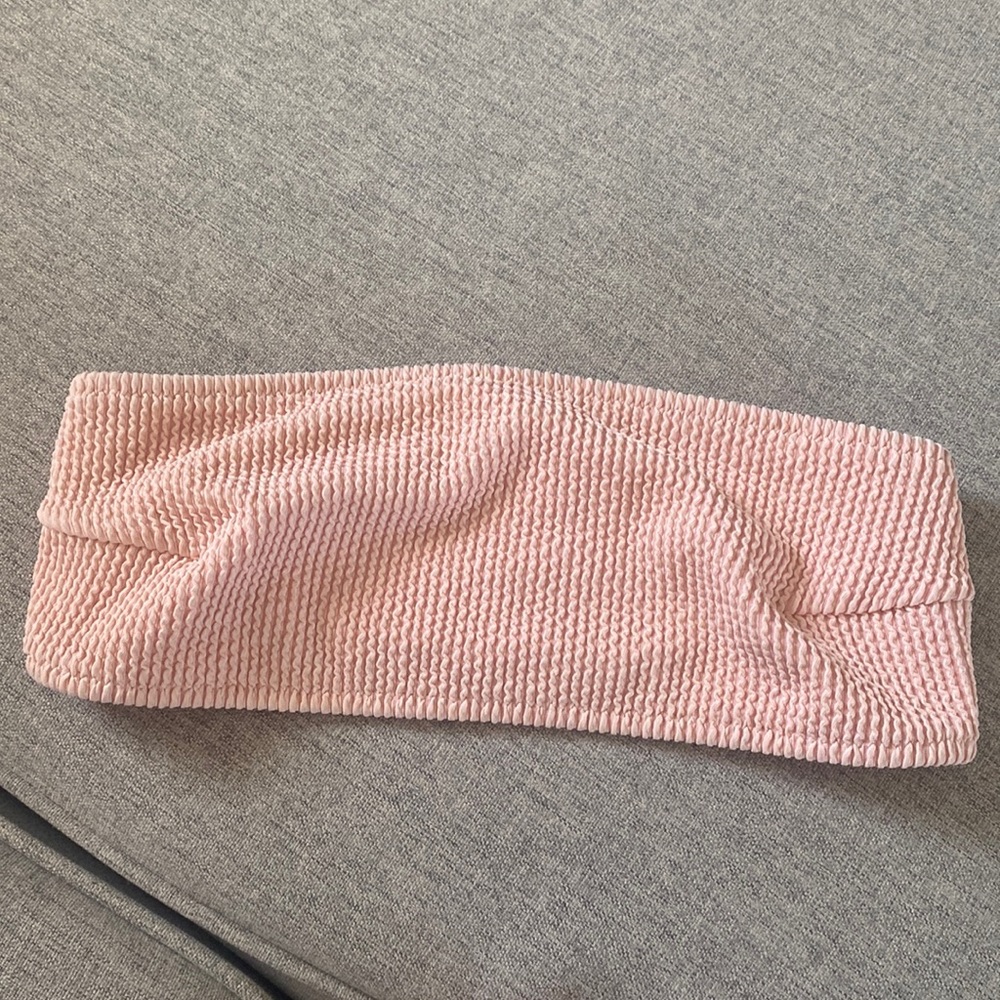 H&M bandeau swim top
